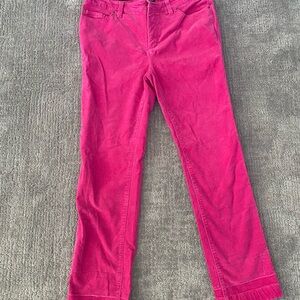 Charter Club Fuchsia Straight Leg Valour pants- 6